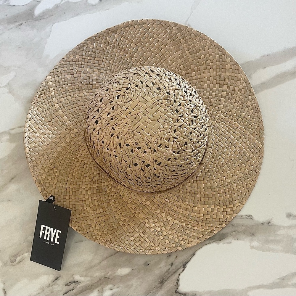 Brand New Frye Straw Summer Hat